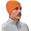 imageErgodyne Standard Rib Knit Winter Hat Black One SizeOrange