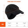 imageErgodyne Standard Winter Baseball Cap with Ear Flaps Black One Size