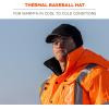 imageErgodyne Standard Winter Baseball Cap with Ear Flaps Black One Size