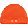 imageErgodyne Standard Beanie Winter Hat with LED Lights Orange One Size