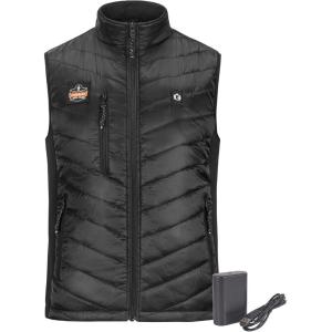 imageErgodyne Rechargeable Heated Vest with BatteryBlack