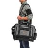 imageErgodyne  13715 Arsenal 5818 Tool Bag Zip Open Sides 61Pockets Large GrayLarge
