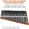imageErgodyne Arsenal 5873 Wrench RollUp Pouch14Pockets  Short ampamp Tall RollUp Pouches