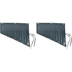 imageErgodyne Arsenal 5872 Wrench RollUp Pouch Tall 14Pockets Gray Pack of 21 Count Pack of 2