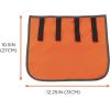 imageErgodyne  29063 GloWear 8006 High Visibility Hard Hat Neck Shade with Reflective Binding Lime 1 Count Pack of 1Orange