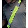 imageErgodyne GloWear 8004 High Vis Safety Seat Belt Cover for Seatbelt Compliance Reflective Accents for Enhanced Visibility OrangeLime