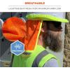 imageErgodyne GloWear 8005 High Visibility Reflective Mesh Hard Hat Neck Shade Orange