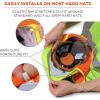 imageErgodyne GloWear 8005 High Visibility Reflective Mesh Hard Hat Neck Shade Orange