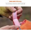 imageErgodyne GloWear 8930 High Vis Baseball Hat Breathable Mesh Paneling Reflective Trim for Enhanced VisibilityOrange