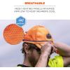 imageErgodyne GloWear 8930 High Vis Baseball Hat Breathable Mesh Paneling Reflective Trim for Enhanced VisibilityOrange