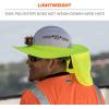 imageErgodyne Hard Hat Brim with ShadeLime