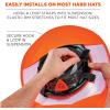imageErgodyne Hard Hat Brim with ShadeOrange