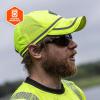 imageErgodyne Standard High Vis Baseball Hat Breathable Mesh Paneling Reflective TrimLime