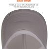 imageErgodyne Womens Cap Blank High Visibility Reflective Snapback Hat Baseball Cap LimeBlank