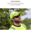 imageErgodyne mens High Visibility Reflective Hat Cap Lime One Size US
