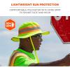 imageErgodyne unisex adult Hivis Ranger Sun Hat Lime LargeXLarge USLime