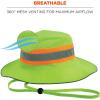 imageErgodyne unisex adult Hivis Ranger Sun Hat Lime LargeXLarge USLime