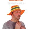 imageErgodyne unisex adult Hivis Ranger Sun Hat Lime LargeXLarge USOrange