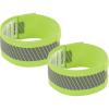 imageErgodyne GloWear 8100 Hi Vis Reflective ArmLeg Band with Hook and Loop 2PackLime