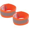 imageErgodyne GloWear 8100 Hi Vis Reflective ArmLeg Band with Hook and Loop 2PackOrange