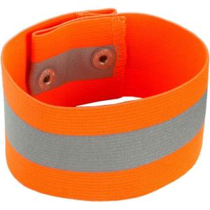 imageErgodyne GloWear 8001 High Visibility Reflective ArmLeg Band  Snap Closure Orange LargeXLargeOrange