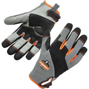 imageProFlex 710 Heavy Duty Work Gloves High Visibility Reinforced Fingertips and Palm17045