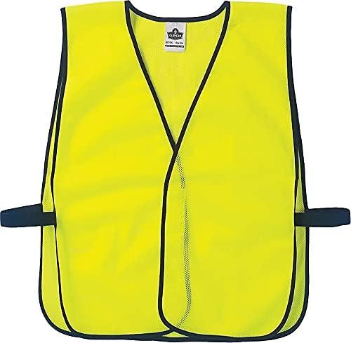 imageErgodyne GloWear 8010HL NonCertified High Visibility Vest One Size OrangeLime