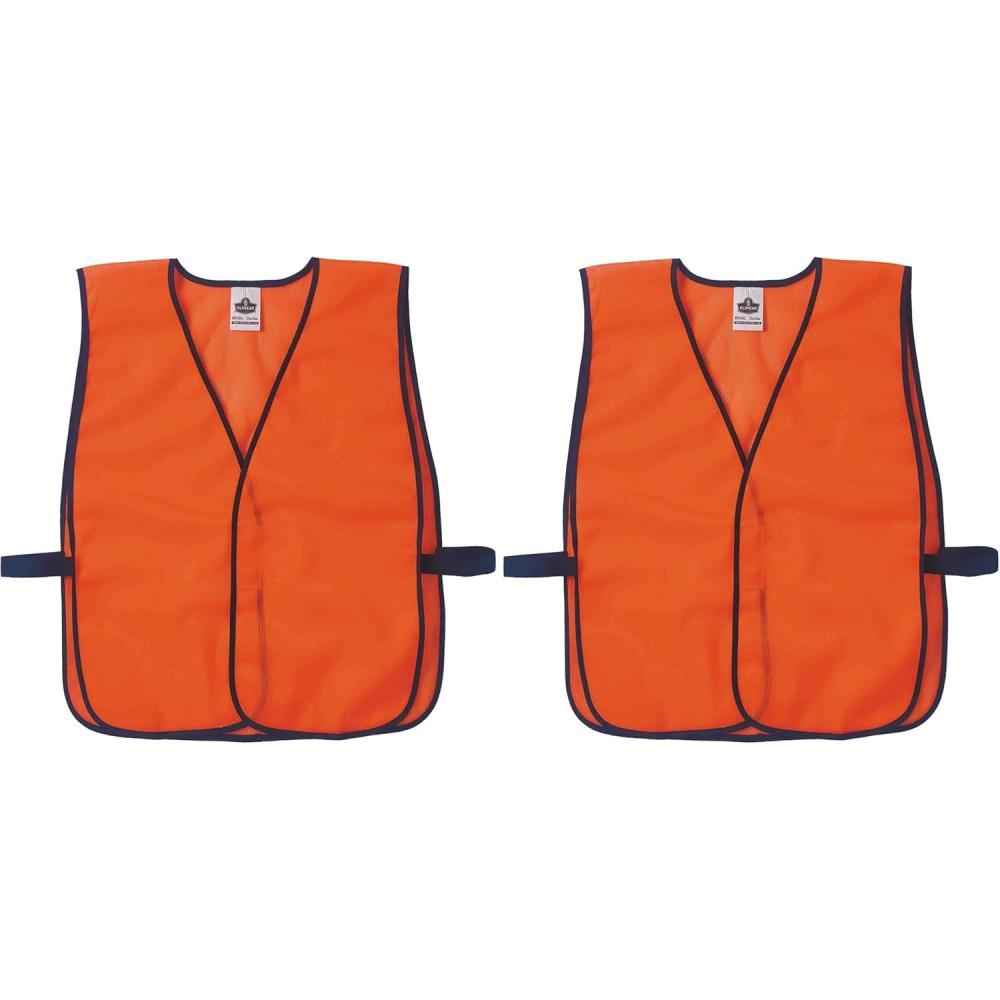 imageErgodyne GloWear 8010HL NonCertified High Visibility Vest One Size OrangeOrange