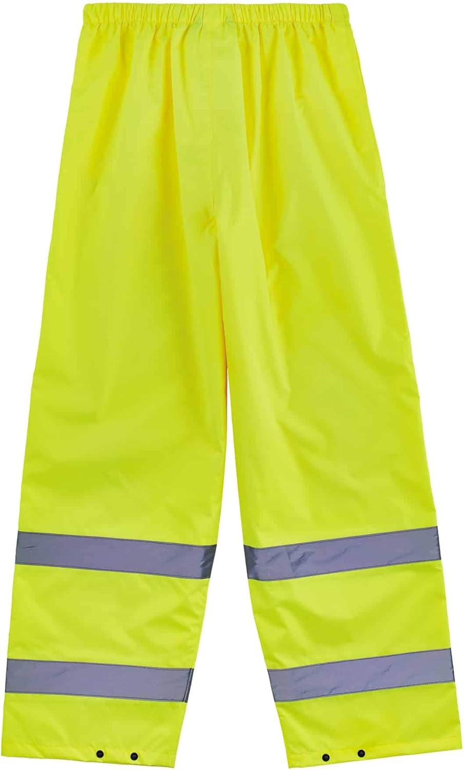 imageErgodyne Standard Class E Lightweight Hivis Rain PantsLime