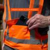 imageErgodyne GloWear 8142BA Breakaway Hi Vis Mesh Safety Vest Type O Class 1 Front PocketOrange