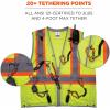 imageErgodyne GloWear 8231TV Hi Vis Tool Tethering Class 2 Safety Vest
