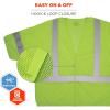 imageErgodyne GloWear 8315BA Class 3 Tear Away Safety Vest Hi Vis Mesh Reflective Hook ampamp LoopLargeXLarge