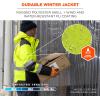 imageErgodyne Hivis JacketHeat Reflective LiningLime