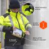 imageErgodyne Hivis JacketHeat Reflective LiningLime