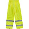 imageErgodyne Standard Class E Lightweight Hivis Rain PantsLime