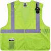 imageErgodyne unisexadult Glowear 8217ba Breakaway Mesh Hivis Safety Vest  Type R Class 2Lime