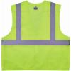 imageErgodyne unisexadult Glowear 8217ba Breakaway Mesh Hivis Safety Vest  Type R Class 2Lime