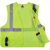 imageErgodyne unisexadult Glowear 8217ba Breakaway Mesh Hivis Safety Vest  Type R Class 2Lime