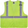 imageErgodyne unisexadult Glowear 8217ba Breakaway Mesh Hivis Safety Vest  Type R Class 2Lime
