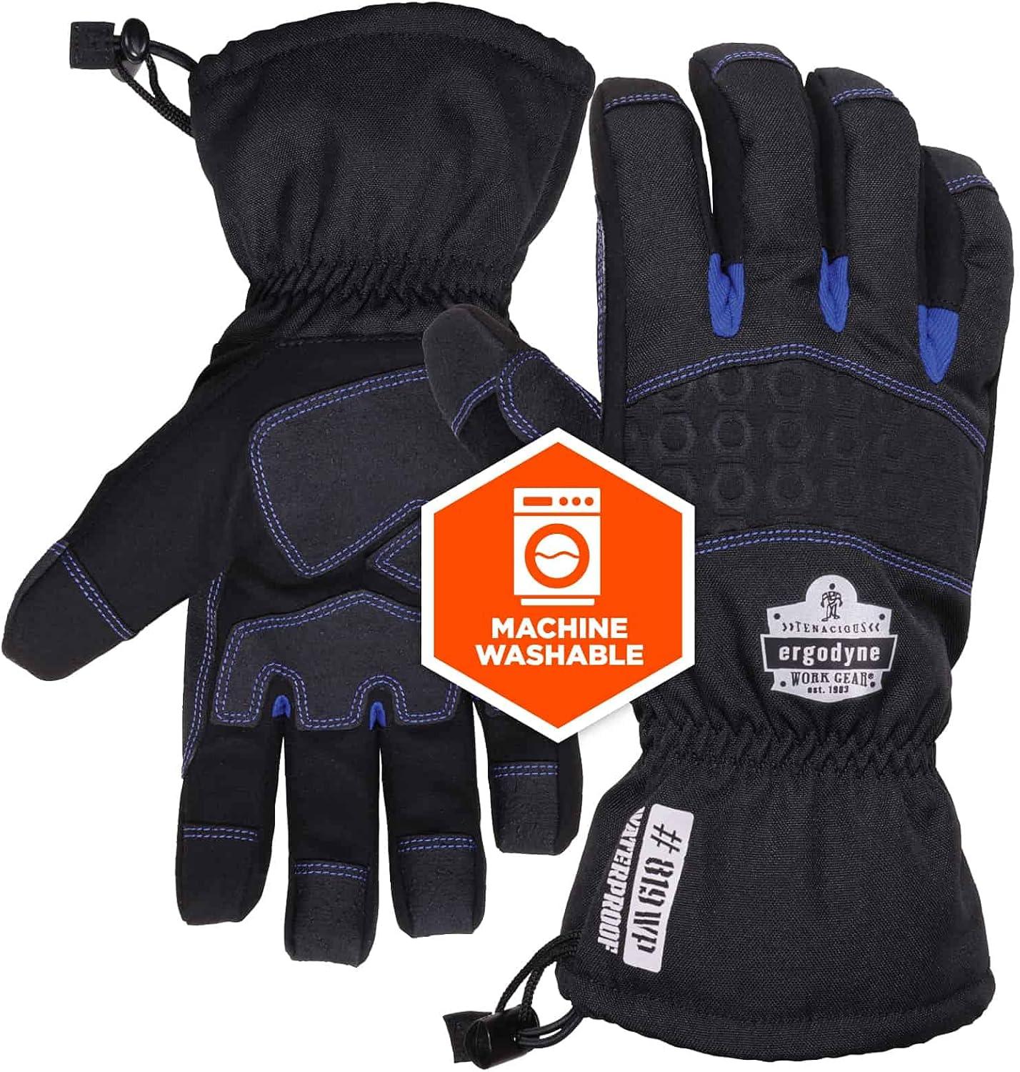 imageErgodyne ProFlex 819WP Extreme Thermal Waterproof Winter Gloves Black Extra LargeExtra Large