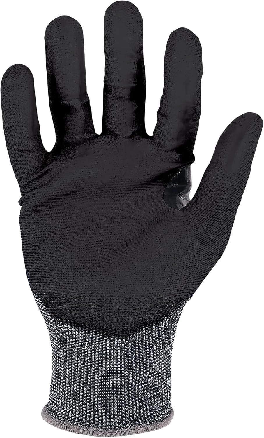 imageErgodyne ProFlex 7061 Cut Resistant Gloves ANSIISEA 1052016 A6 PU Coated Palm 21g Touchscreen CapableSmall