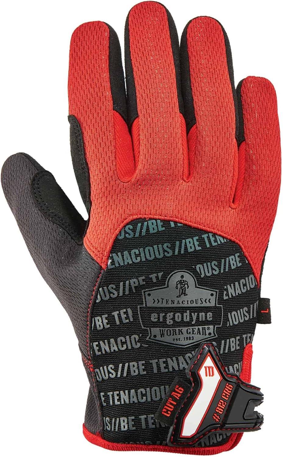imageErgodyne ProFlex 812CR6 Work Glove Cut Resistant Cut Level Protection A6 XLarge BlackExtra Large