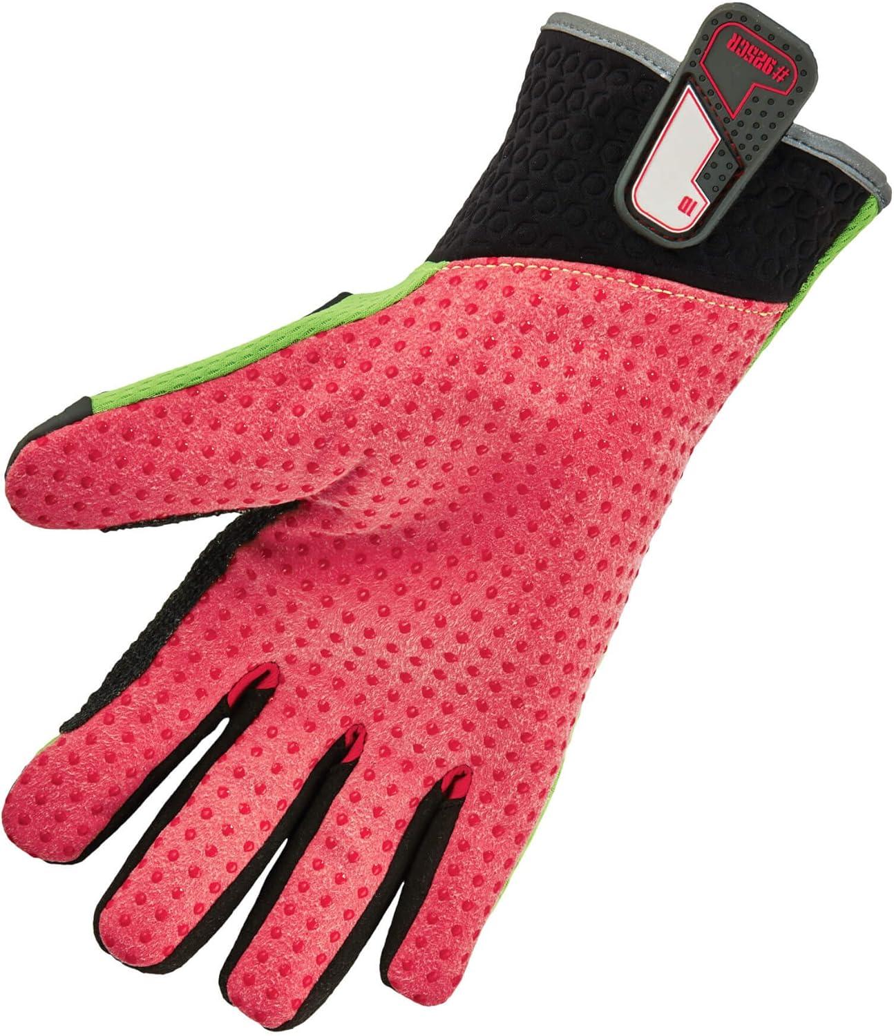 imageErgodyne ProFlex 925CR Cut Resistant Work Gloves with Back Hand Protection 2XLLime