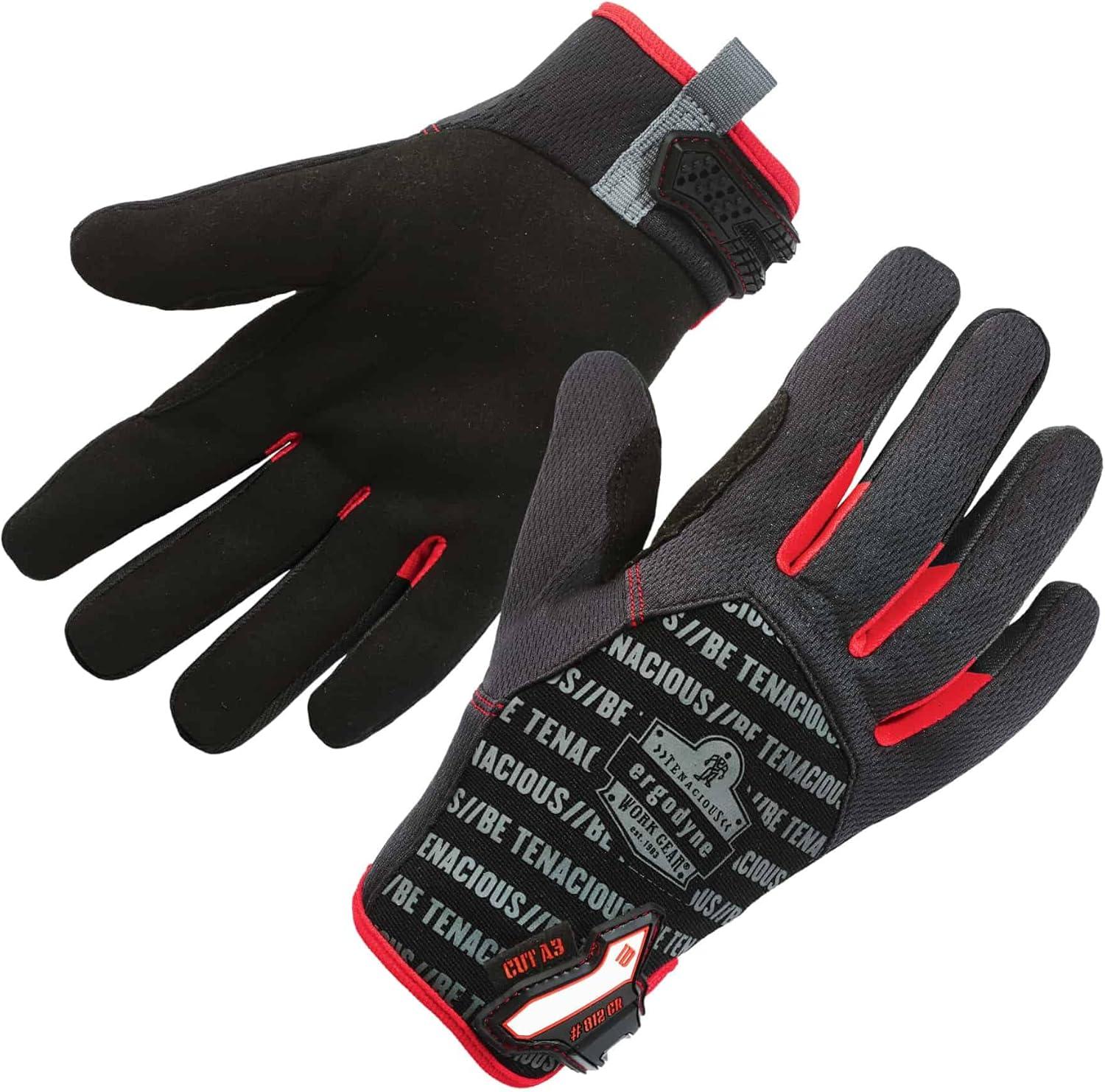 imageProFlex 812CR Work Glove Cut Resistant Palm Breathable Comfort Large BlackXXLarge