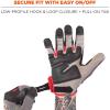 imageErgodyne ProFlex 710CR Cut Resistant Work Gloves Level 4 CR Protection on Palm GreyBlack SmallSmall