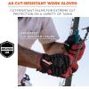 imageErgodyne ProFlex 812CR6 Work Glove Cut Resistant Cut Level Protection A6 XLarge BlackMedium