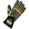 imageErgodyne ProFlex 925CR Cut Resistant Work Gloves with Back Hand Protection 2XLLime