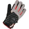 imageErgodyne ProFlex 814CR6 CutResistant Thermal Winter Work Gloves Level A6 Cut Protection Black Medium2XLarge