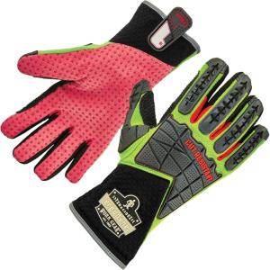 imageErgodyne ProFlex 925CR Cut Resistant Work Gloves with Back Hand Protection 2XLLime
