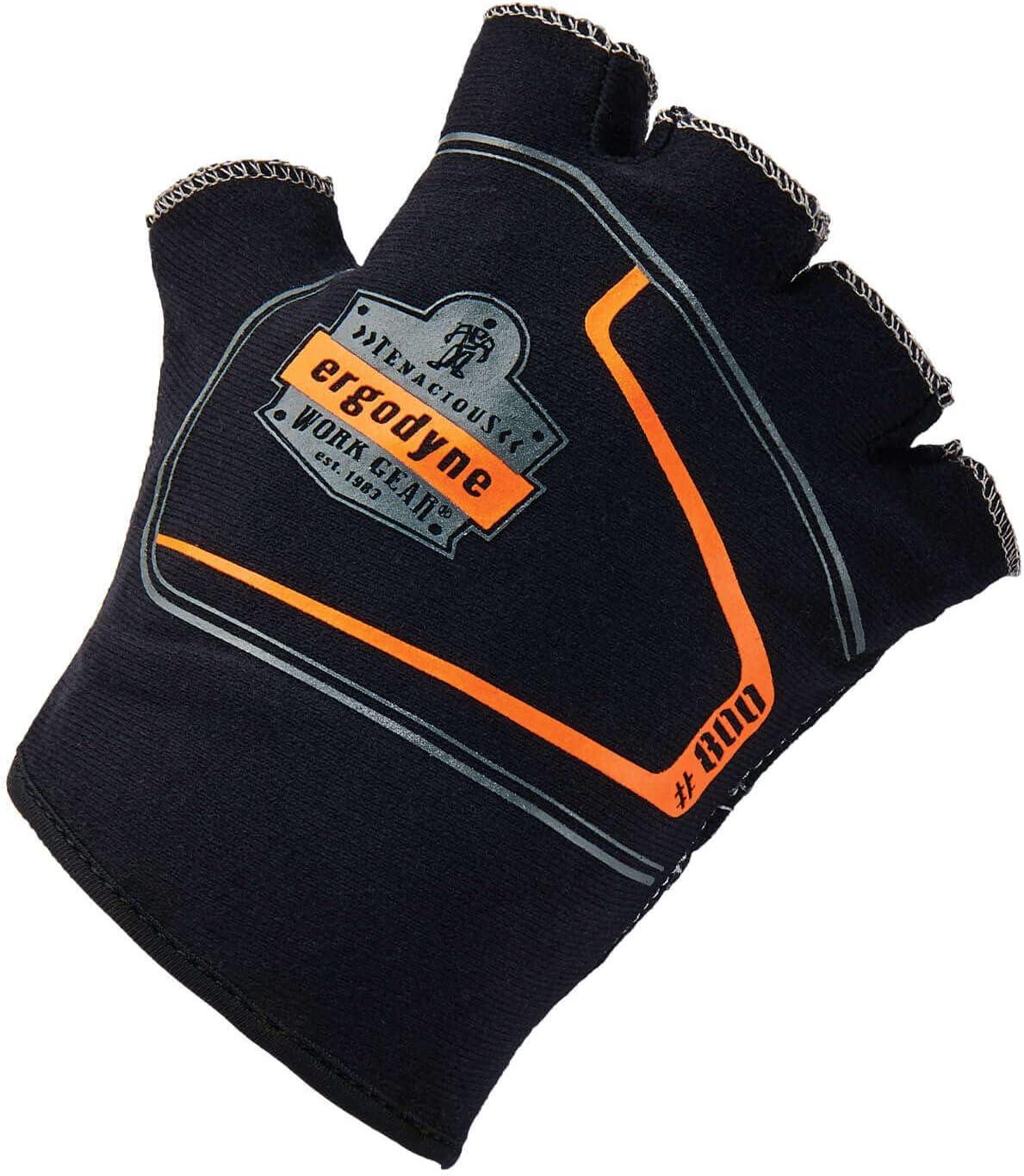 imageErgodyne ProFlex 800 Padded Work Glove Liners Large  BlackSmallMedium